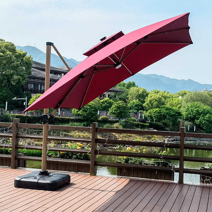 3×3m Square Patio Parasol